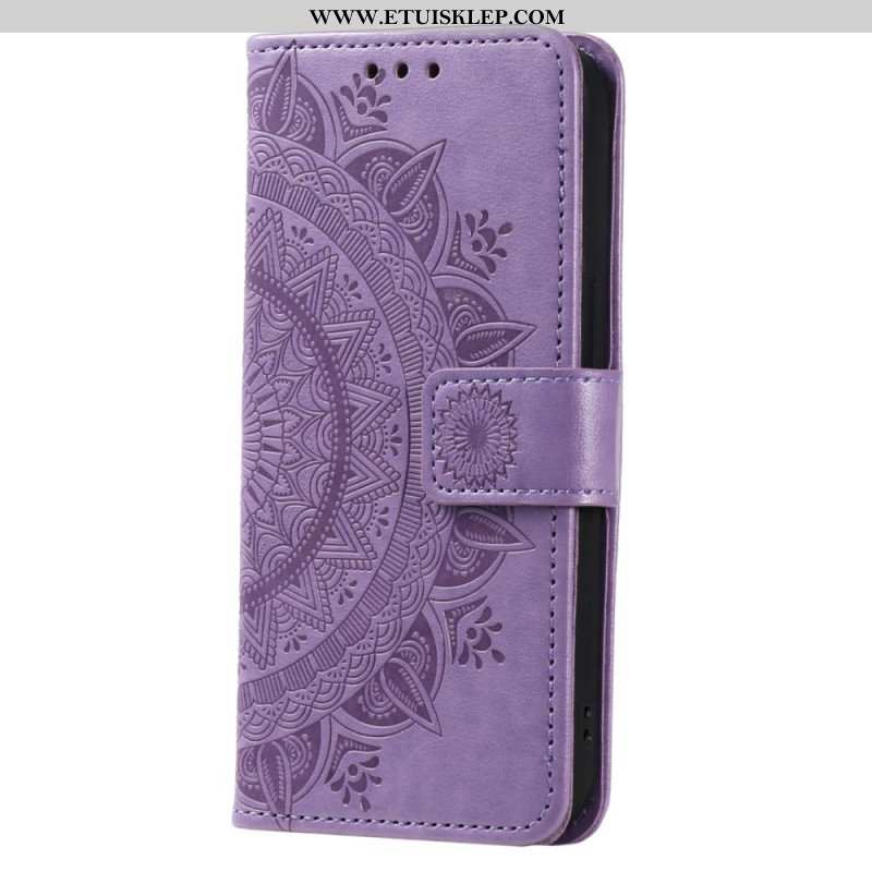 Etui Folio do Xiaomi 13 Mandala Sun Ze Smyczą